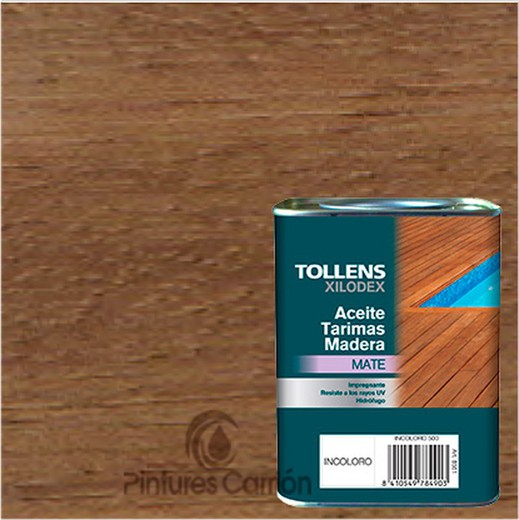 Aceite tarima madera incoloro marca Tollens