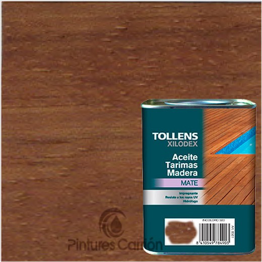 Aceite tarima madera ipe amazonia marca Tollens