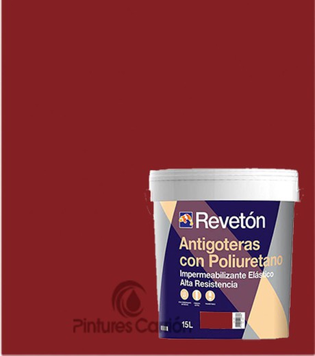 Antigoteras Con Poliuretano Rojo marca Reveton