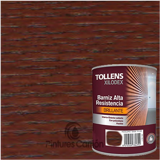 Barniz alta resistencia brillante ipe amazonia marca Tollens