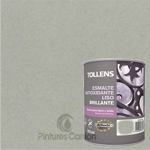 Esmalte antioxidante liso brillante platino marca Tollens