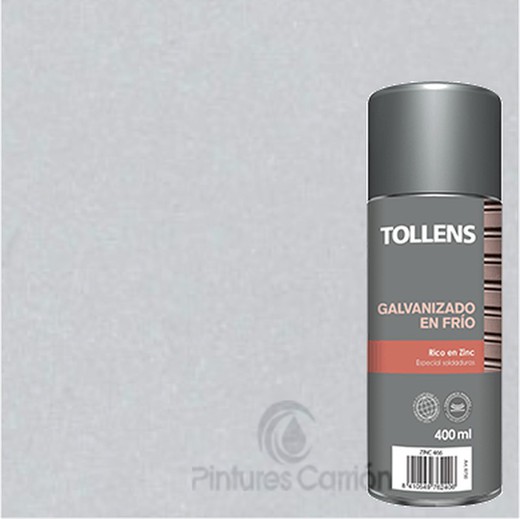 Spray galvanizado frio brillante zinc marca Tollens